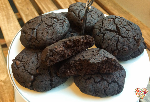 cookies de chocolate sin gluten